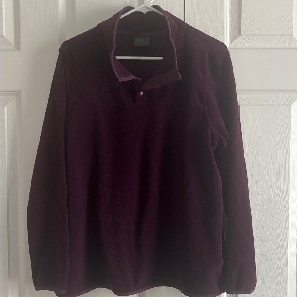 32 Degrees Heat Womens Midweight Snap Arctic Fleece Pullover